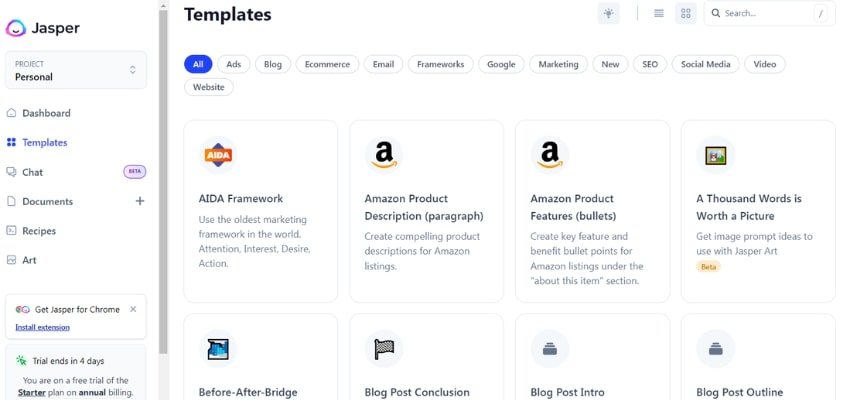 How To Use Jasper AI for Diverse Content Creation: A Practical Guide? 22 Different Types of Content You Can Create