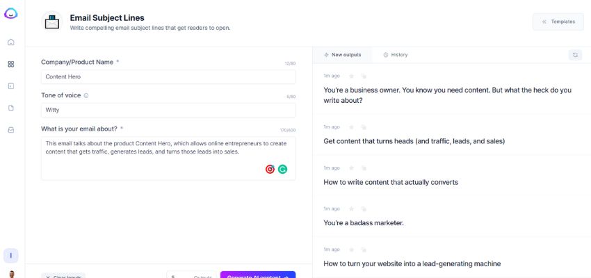 How To Use Jasper AI for Diverse Content Creation: A Practical Guide? 27 Craft Email Subject Lines