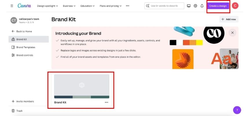 How To Add Fonts To Canva: Simple Tutorial In 2024 24 Choose a brand kit or create a new one
