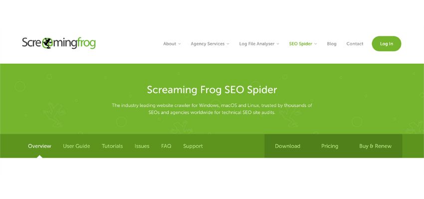 Applying Screaming Frog in finding duplicate contents effectively. 