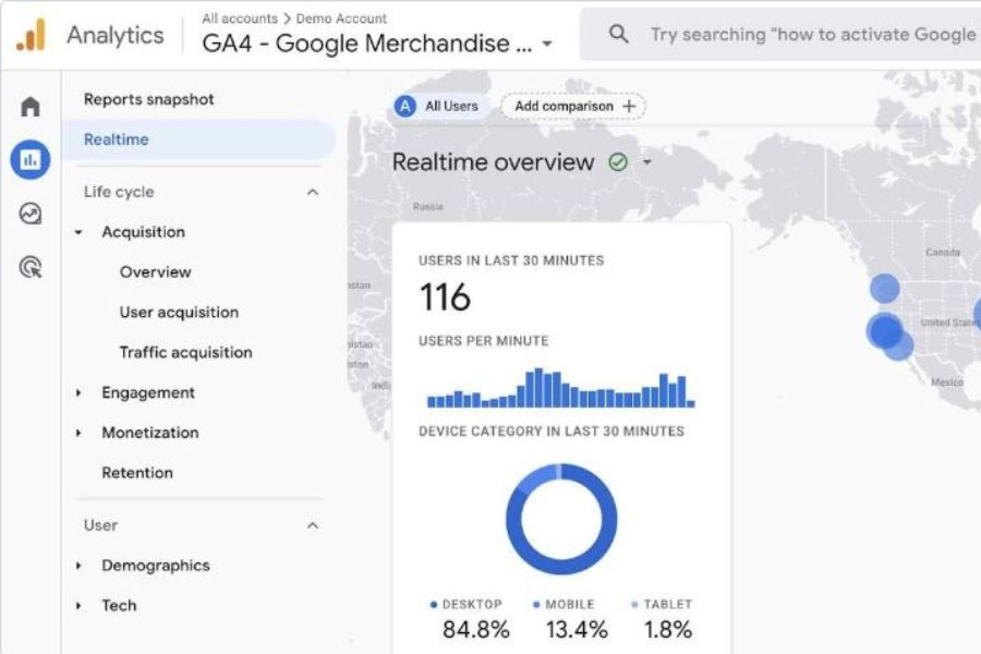 Google Analytics tracks SEO performance at no cost.