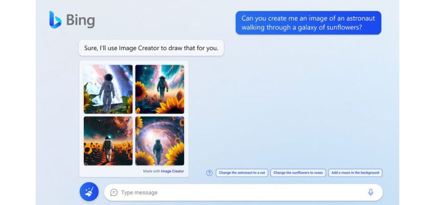Top 10 Cutting-Edge AI Image Generator Worth Trying In 2024 25 Integrate Bing Image Creator into Bing chat, starting with Creative mode.