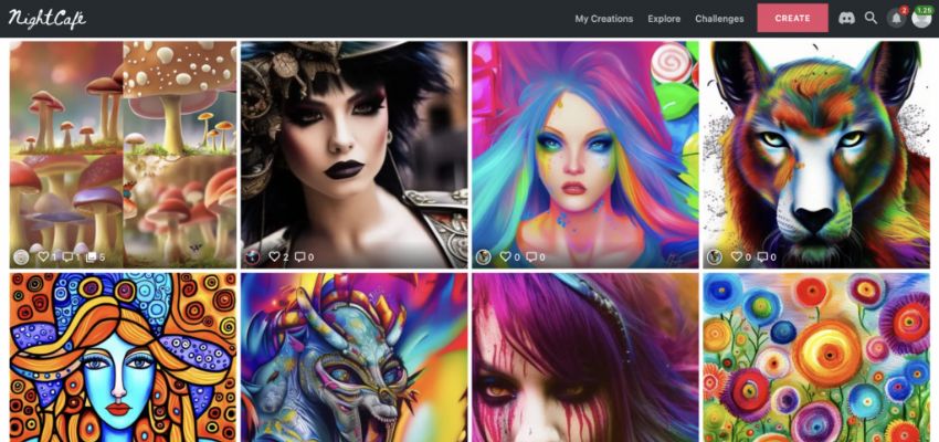 Top 10 Cutting-Edge AI Image Generator Worth Trying In 2024 28 Images created by NightCafe.